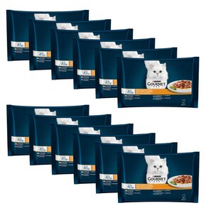 Karma dla kota GOURMET Perle Mini fileciki w sosie (48 x 85 g)