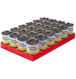 Karma dla psa DOLINA NOTECI Premium bogata w kurczaka 24 x 400 g