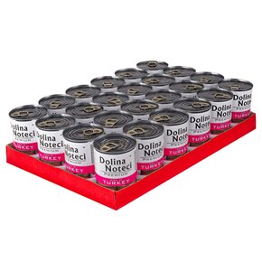 Karma dla psa DOLINA NOTECI Premium bogata w indyka 24 x 400 g