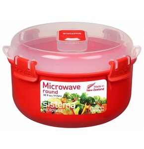 Lunch box SISTEMA Microwave 1113 Czerwony