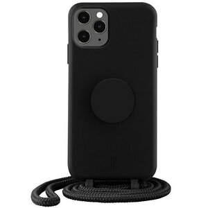 Etui JUST ELEGANCE PopGrip do Apple iPhone 11 Pro Czarny