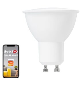 Inteligentna żarówka LED SETTI+ SL310RGB 4.8W GU10 Wi-Fi