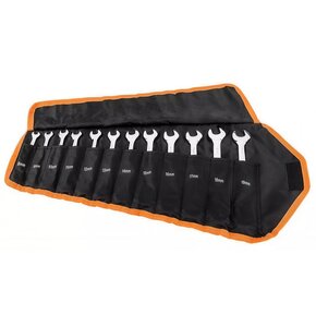 Klucze płasko-oczkowe NEO TOOLS 09-345 (12 sztuk) z grzechotką