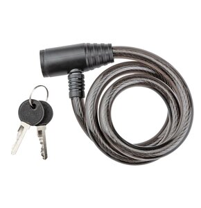 Zapięcie rowerowe TOP TOOLS 90U245 Linka Czarny