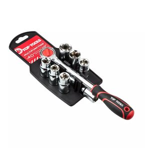 Zestaw kluczy nasadowych TOP TOOLS 38D143 (8 elementów)