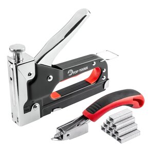 Zszywacz tapicerski TOP TOOLS 41E915 + Wyciągacz do zszywek
