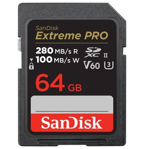 Karta pamięci SANDISK Extreme PRO SDXC 64GB