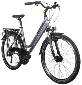 Rower trekkinowy INDIANA X-Road 3.0 D15 26 cali damski Grafitowy