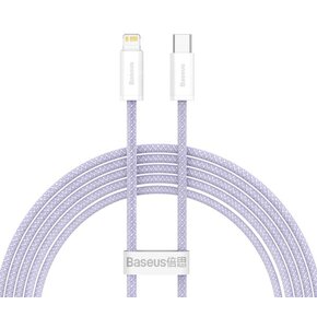 Kabel USB Typ-C - Lightning BASEUS Dynamic 2 2m Fioletowy