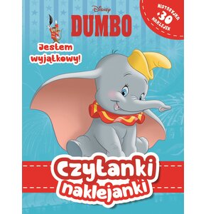 Disney Dumbo Czytanki naklejanki Jestem wyjątkowy!