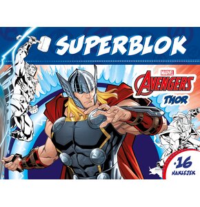 Kolorowanka Marvel Avengers Thor Superblok