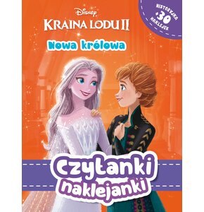 Disney Kraina Lodu 2 Czytanki naklejanki Nowa królowa