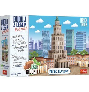Klocki konstrukcyjne TREFL Brick Trick Podróże Pałac Kultury 61546