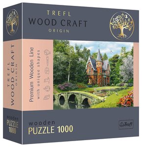 Puzzle TREFL Wood Craft Wiktoriański dom 20145 (1000 elementów)