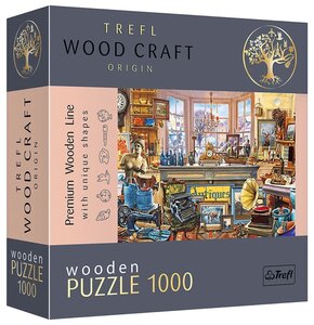 Puzzle TREFL Wood Craft Sklep z antykami 20175 (1000 elementów)