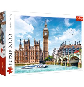 Puzzle TREFL Premium Quality Big Ben, Londyn, Anglia 27120 (2000 elementów)