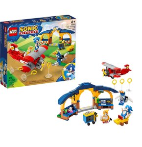 LEGO Sonic the Hedgehog Tails z warsztatem i samolot Tornado 76991