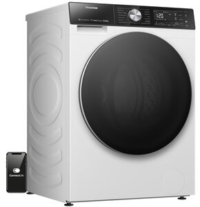 Pralko-suszarka HISENSE Seria 5S WD5S1045BW PL Autodozowanie Wi-Fi ConnectLife Szybkie programy AllergyCare