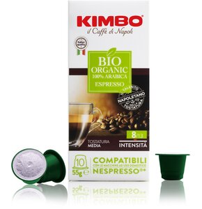 Kapsułki KIMBO Bio Organic do ekspresu Nespresso