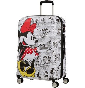 Walizka AMERICAN TOURISTER Disney Minnie Mouse Comics 67 cm Biały