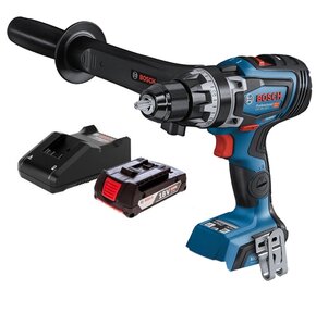 Wiertarko-wkrętarka BOSCH Professional GSB 18V-150 C 06019J5102 + Ładowarka BOSCH Professional GAL 18V-40 1600A019RJ + Akumulator BOSCH Professional GBA 1600Z00036 2Ah 18V