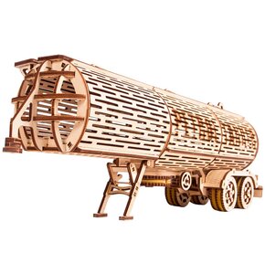Zabawka drewniana WOOD TRICK Modern Machinery 3D Tank trailer WDTK013 (220 elementów)
