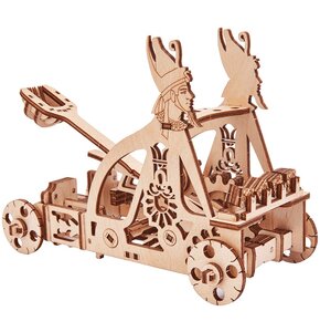 Zabawka drewniana WOOD TRICK Vintage Machinery 3D Catapult WDTK025 (96 elementów)