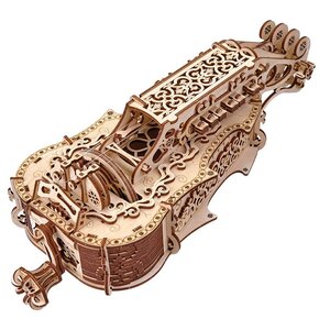 Zabawka drewniana WOOD TRICK Mechanisms 3D Lyra da Vinci WDTK050 (227 elementów)