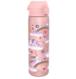 Butelka plastikowa ION8 I8RF500PPUNIRAIN Unicorn Rainbows Jednorożce
