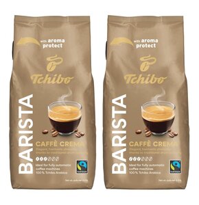 Kawa ziarnista TCHIBO Barista Cafe Crema Arabica 2 x 1 kg