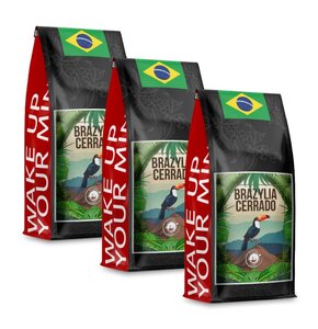 Kawa ziarnista BLUE ORCA COFFEE Brazylia Cerrado 3 x 1 kg