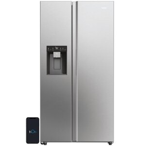 Lodówka HAIER HSW59F18EIMM Side by Side No Frost 177.5cm Inox Dystrybutor wody