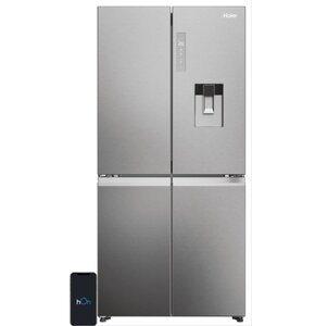 Lodówka HAIER HCW58F18EHMP Side By Side No Frost 177.5cm Srebrna