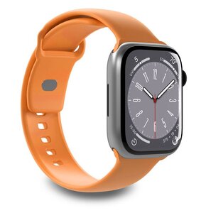 Pasek PURO Icon do Apple Watch 42/44/45/49mm Pomarańczowy