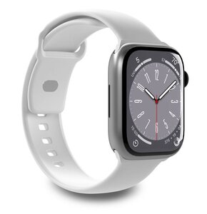 Pasek PURO Icon do Apple Watch 42/44/45/49mm Biały