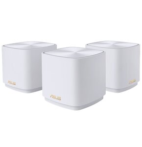 Router ASUS ZenWiFi AX Mini XD4 Plus 2.4 / 5 GHz (DualBand), Wi-Fi Mesh, Biały (3 szt.)