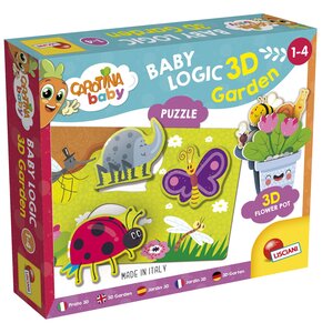 Puzzle LISCIANI Carotina Baby Logic 3D Ogród 304-92550 (32 elementy)