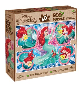 Puzzle LISCIANI Disney Princess Mała Syrenka 304-91874 (60 elementów)