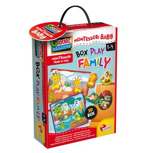 Gra edukacyjna LISCIANI Montessori Baby Box Rodziny zwierząt 304-92727
