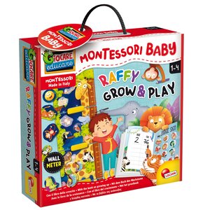 Gra logiczna LISCIANI Montessori Baby Wzrost i zabawa