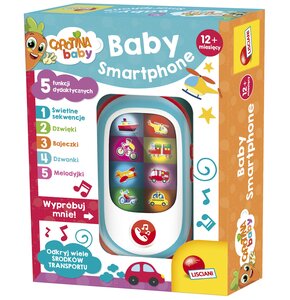 Zabawka smartfonik edukacyjny LISCIANI Carotina Baby 304-PL55777