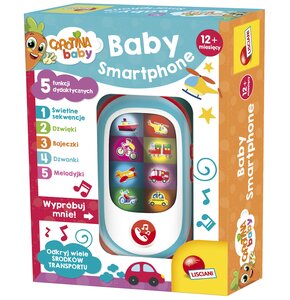 Zabawka smartfonik edukacyjny LISCIANI Carotina Baby 304-PL55777
