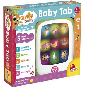 Zabawka tablet edukacyjny LISCIANI Carotina Baby 304-PL55784