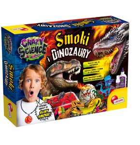 Zestaw kreatywny LISCIANI Crazy Science Smoki i dinozaury 304-PL89390