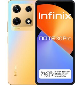 Smartfon INFINIX Note 30 Pro 8/256GB 6.67" 120Hz Złoty