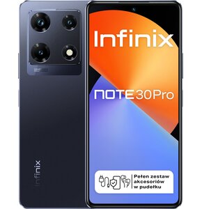Smartfon INFINIX Note 30 Pro 8/256GB 6.67" 120Hz Czarny