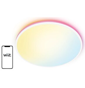 Oprawa dekoracyjna WIZ Ceiling 21W W 27-65K TW RGB Biały Wi-Fi