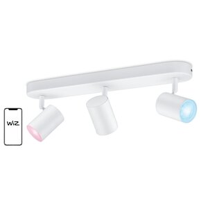 Reflektor WIZ Imageo Spots 3x5W W 22-65K RGB Biały Wi-Fi/Bluetooth