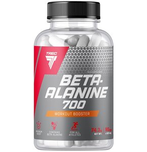 Aminokwasy Beta-alanina TREC NUTRITION Beta Alanine 700 (90 kapsułek)