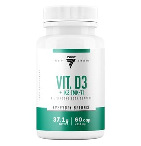 Witamina D3+K2 TREC NUTRITION Vitality (60 kapsułek)